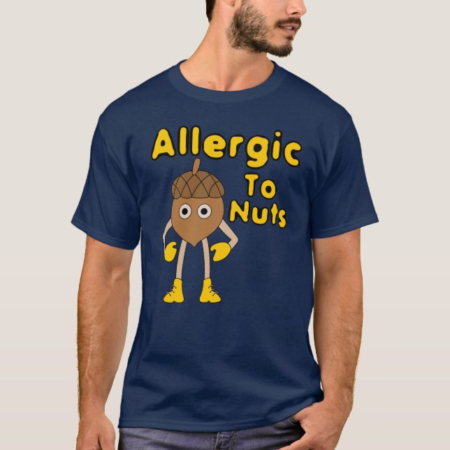 Camiseta Alergia a Loucos (Frente)