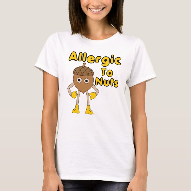 Camiseta Alergia a Loucos (Frente)