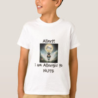 alergia a loucos alergia personalizada a Tshirt