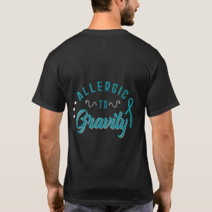 Camiseta Alergia A Potes De Gravidade Disautonomia Turquesa
