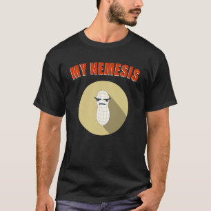 Camiseta Alergia ao amendoim com minha Nemesis