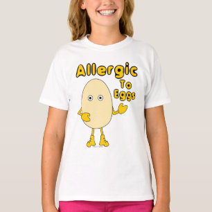 Camiseta Alergia aos ovos
