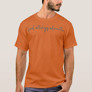 Camiseta Alergia comida Advocate Comida Alergias