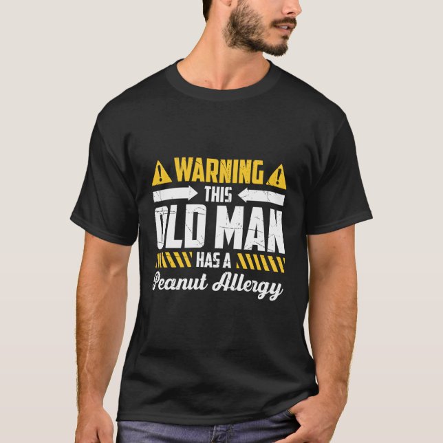 Camiseta Alergia De Peanut A Alergias De Peanut Sofridas Pa (Frente)