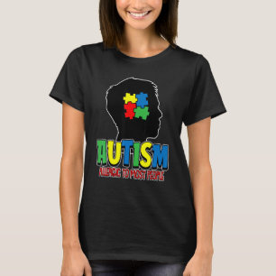 Camiseta Alérgico à Maioria das Pessoas Apoio Autista Auti