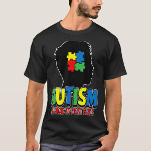 Camiseta Alérgico à Maioria das Pessoas Suporte Autista Au