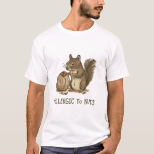 Camiseta Alergico a Nozes
