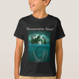 Camiseta Alerta de Mosassauro! T-Shirt Jurassic World Dino
