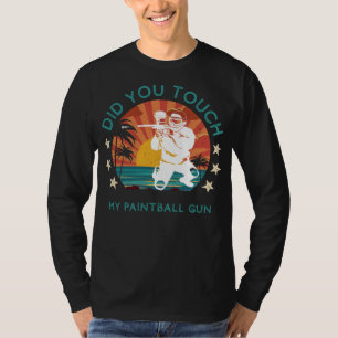 Camiseta Alerta Do Pankster Paintball: Você Tocou Minha Arm