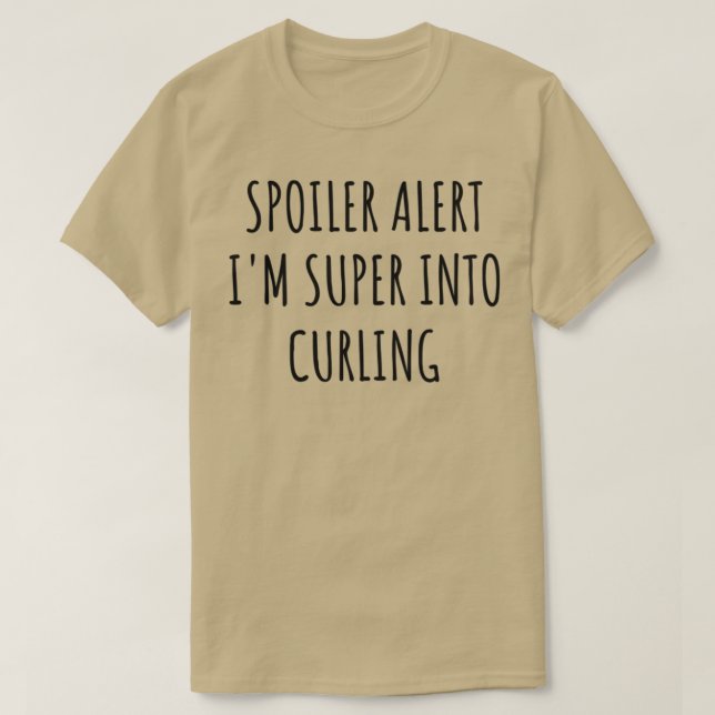 Camiseta Alerta Enrolador Engraçado Ix27m Super Em (Frente do Design)