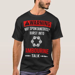 Camiseta Alerta Vermelho Tambourine