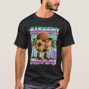 Camiseta Alessio Italian-brainrot Futebol ou Caracter Caric