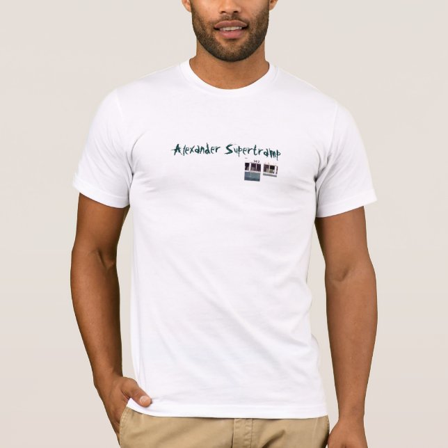Camiseta alex, alex2, Alexander Supertramp (Frente)