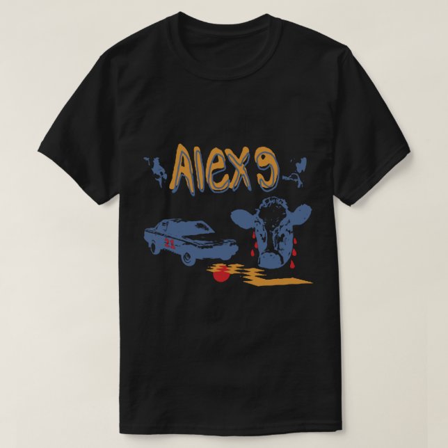 Camiseta Alex G Merch Cow Shirt Classic T-Shirt (Frente do Design)