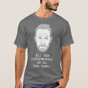 Camiseta Alex Horne Taskmaster Todas As Informações Estão N