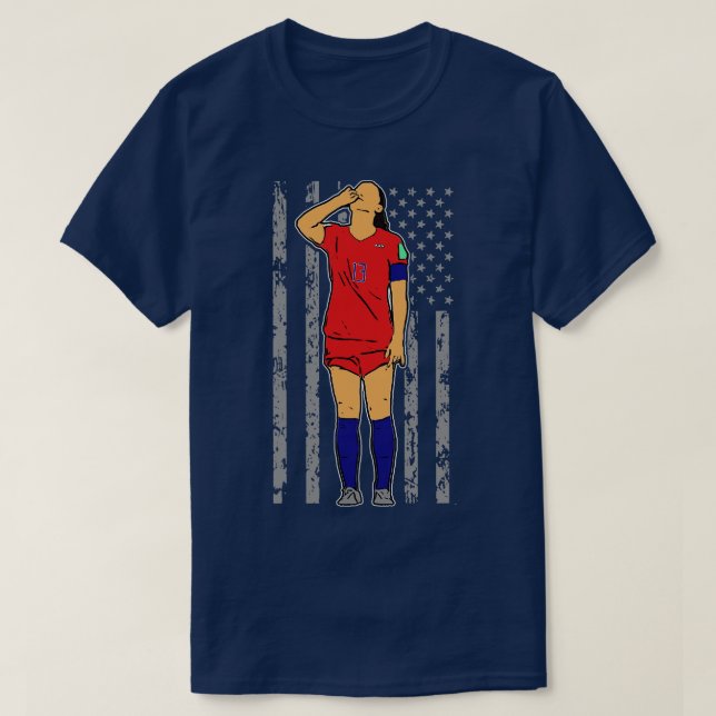 Camiseta Alex Morgan Sipping Tea 1 (Frente do Design)