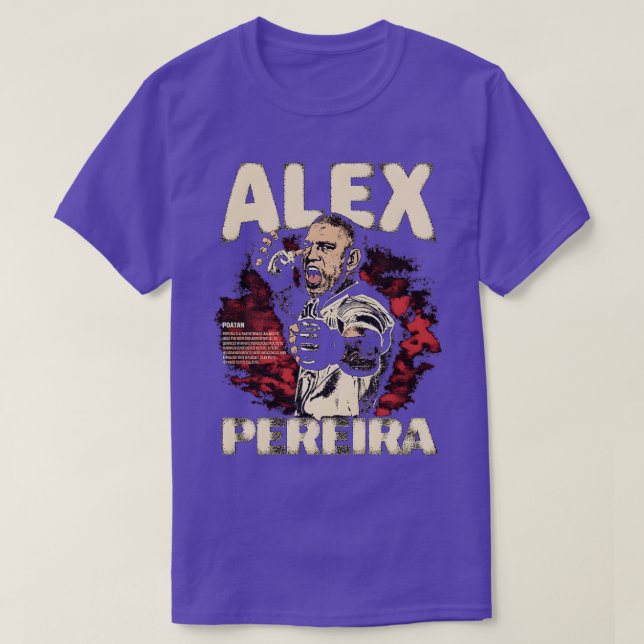 Camiseta Alex Pereira MMA TShirt (Frente do Design)
