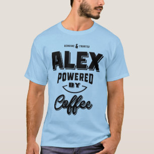 Camiseta Alex Personalizado Nome Aniversário Presente