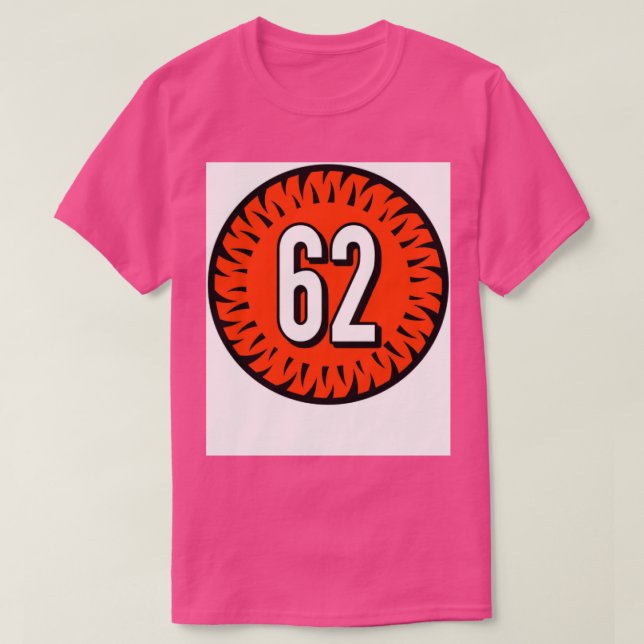 Camiseta Alex Redmond Número 62 Jersey Cincinnati Bengals I (Frente do Design)