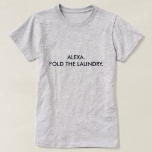CAMISETA ALEXA. DOBRE A LAVANDERIA