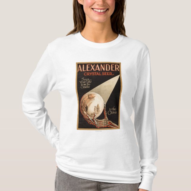 Camiseta Alexander, "berço de cristal" à mágica grave (Frente)