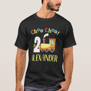 Camiseta Alexander Choo Choo Dois segundos aniversários de