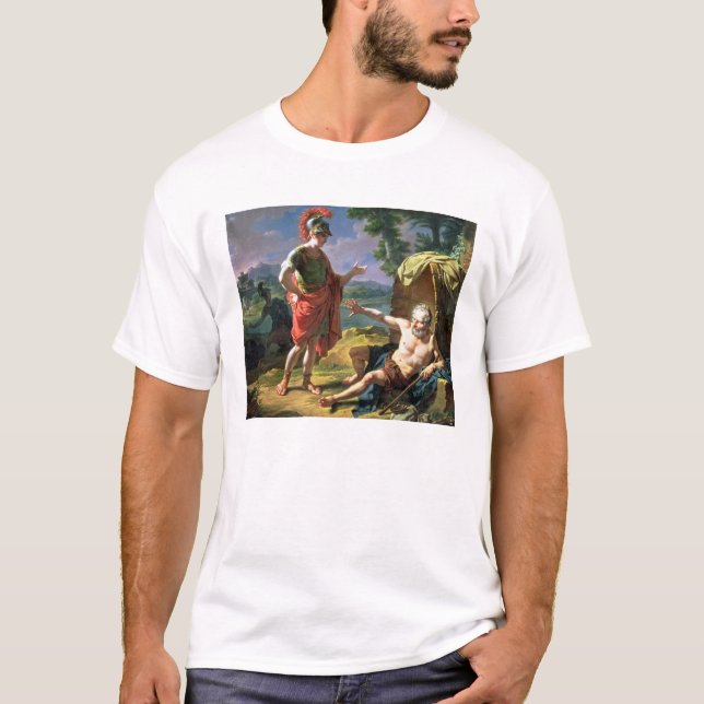 Camiseta Alexander e Diogenes, 1818 (óleo em canvas) (Frente)