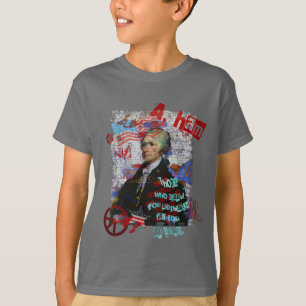 Camiseta Alexander Hamilton aqueles que representam nada a