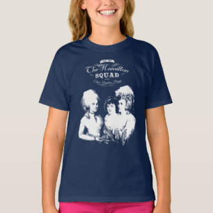 Camiseta Alexander Hamilton. Eliza, angélica, Peggy