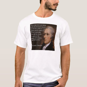Camiseta Alexander Hamilton "Líder Inimigo" Presente