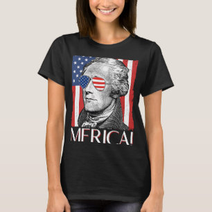 Camiseta Alexander Hamilton 'Merica Patriot American Flag 4