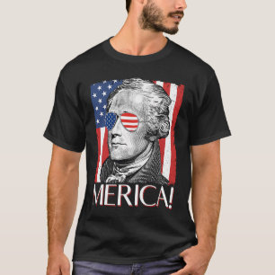 Camiseta Alexander Hamilton 'Merica Patriot American Flag 4