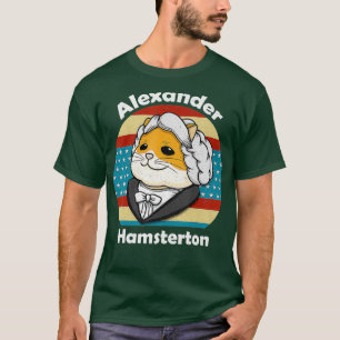 Camiseta Alexander Hamilton Retro Hamster