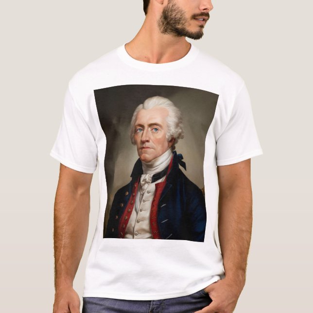 Camiseta Alexander Hamilton: Visionário Fundador (Frente)