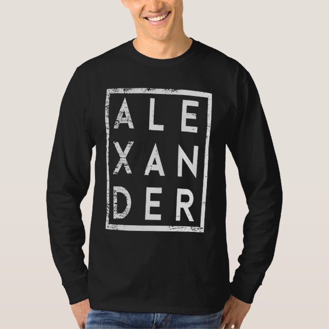 Camiseta Alexander Minimalism (Frente)