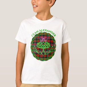 Camiseta Alexander Scottish Tartan Celtic Thistle