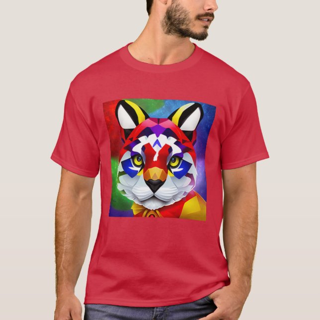 Camiseta Alexander's Cat men cardinal red T-shirt (Frente)