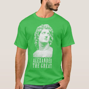 Camiseta Alexandre, o Excelente da Grécia Antiga da Macedôn