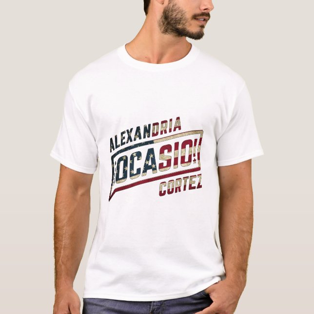 Camiseta Alexandria Ocasio-Cortez (Frente)