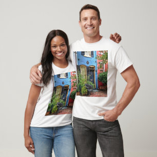 Camiseta Alexandria VA - Edifício com Marca de Fogo