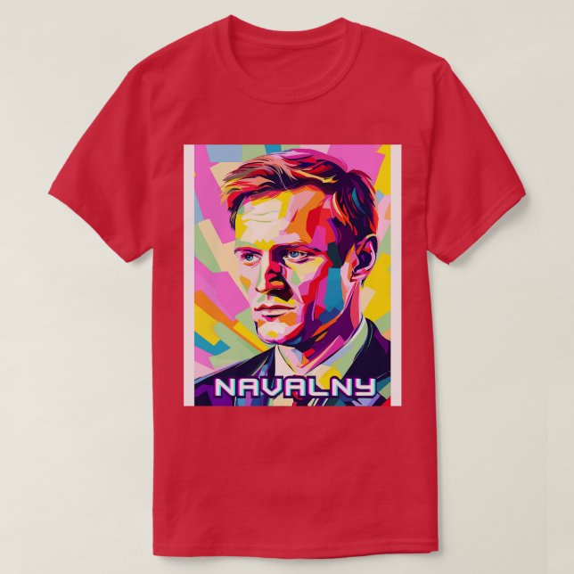 Camiseta Alexei Navalny (Frente do Design)