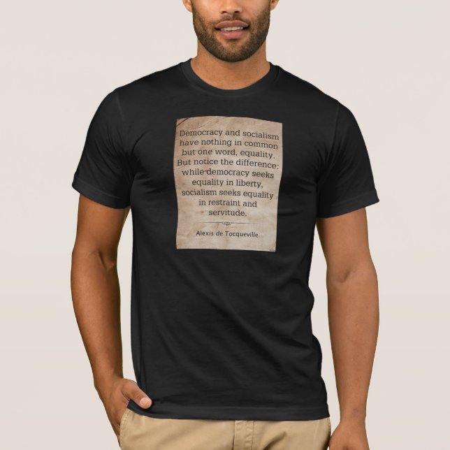 Camiseta Alexis de Tocqueville (Frente)