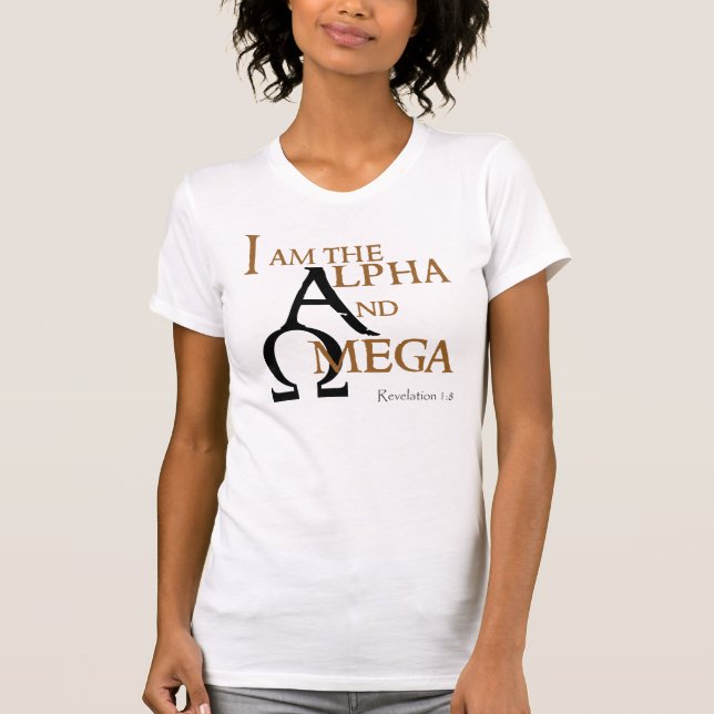Camiseta Alfa e Omega (Frente)