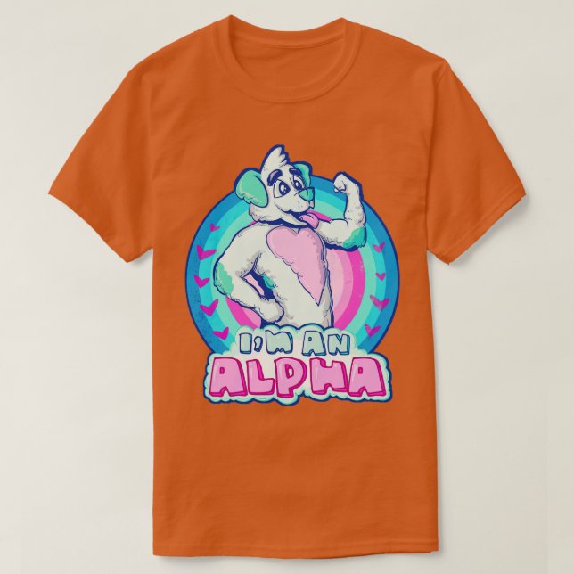 Camiseta Alfa Furry (Frente do Design)