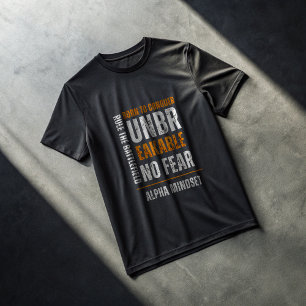 Camiseta Alfa Inquebrável - Gymwear