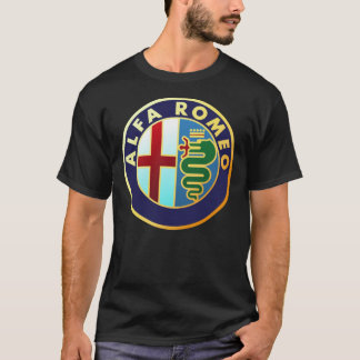 Camiseta Alfa Romeo - Classic Car Logos Classic T-Shirt