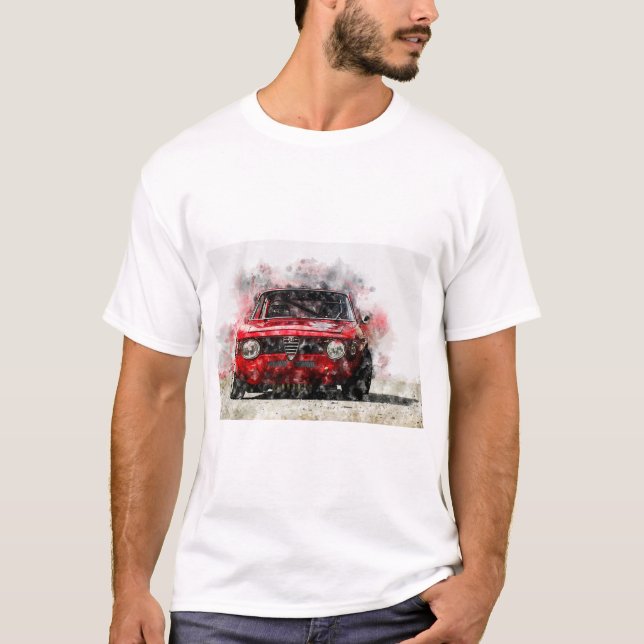 Camiseta Alfa Roméo Giulia GT Junior (Frente)
