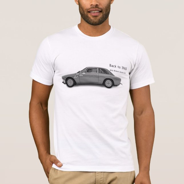 Camiseta Alfa Romeo Giulia GTA 1965 (Frente)