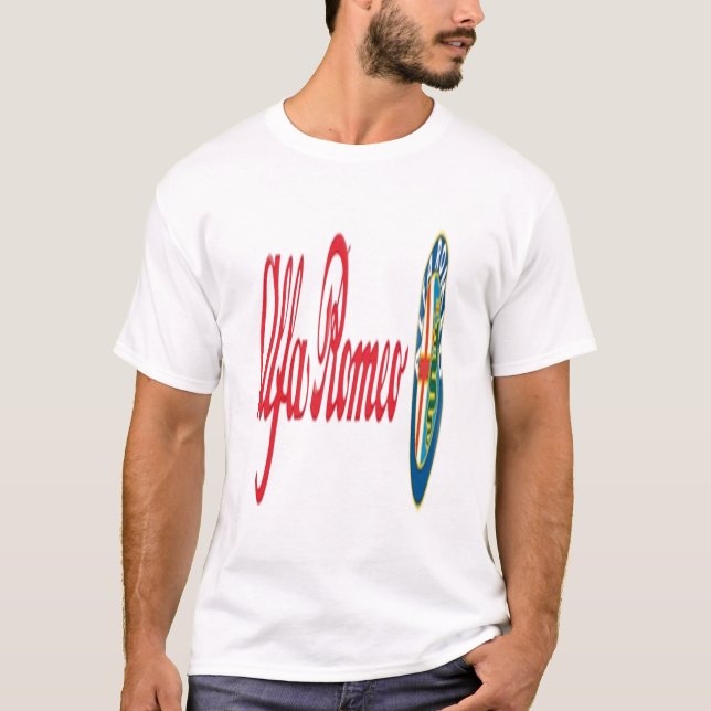 Camiseta Alfa Romeo Word (Frente)