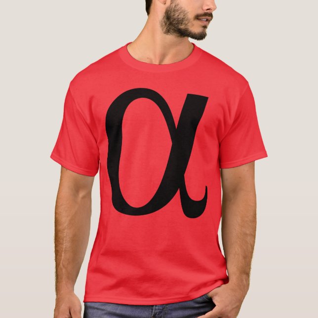 Camiseta alfa vintage (Frente)